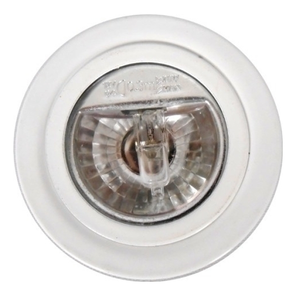 Aplique Fijo De Embutir Color Blanco - Au5182