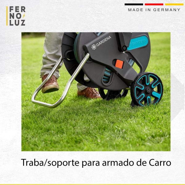 Carro Enrollador De Manguera Porta Manguera Gardena 1852020 - Imagen 3