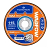 Lata X 50 Discos Corte Metal 4 1/2 X 1.0 Mm Wadfow Wac3l45
