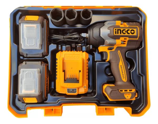 Llave De Impacto 850nm 20v P20s C 2bat+carg+valija - Imagen 2