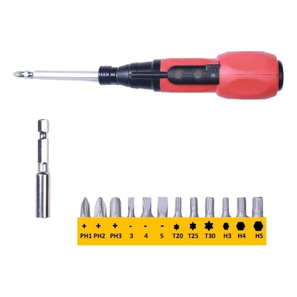 Destornillador Inalámbrico Atornillador Equus 3.7v Litio - Imagen 4