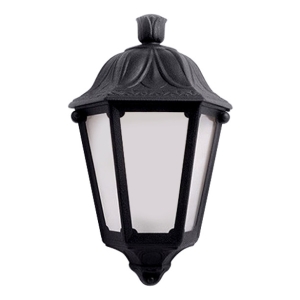 Farol Pared Colonial 3 Caras Opal Ip55 1xe27 Iesse
