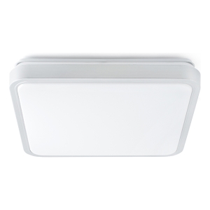 Plafon Cuadrado Bco 20w, 3000k, 1600lm, 295mm Faro