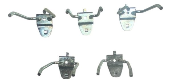 Kit Gancho Doble P/panel Organizador 5 Unidades Equus - Imagen 2