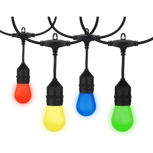 Guirnalda Exterior De 5m 8x1w E27 Rgb Cct Dimm App