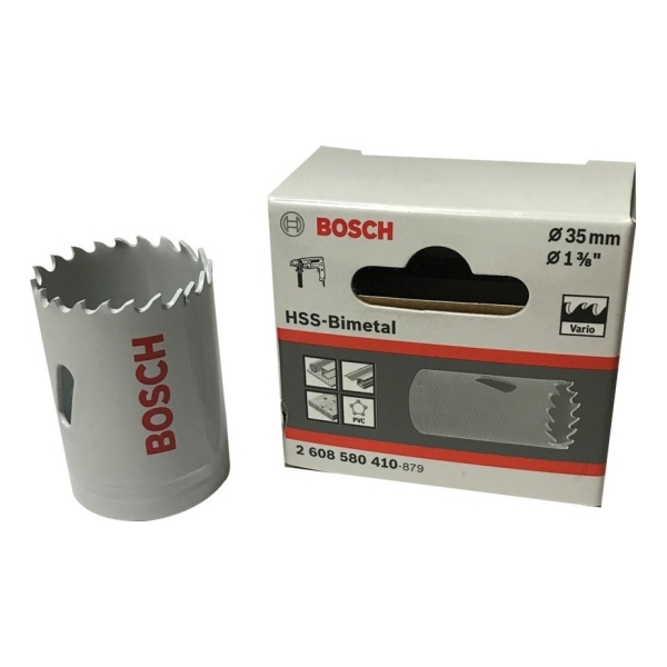 Sierra Copa 35mm Bimetálica Bosch Hss - 1-3/8