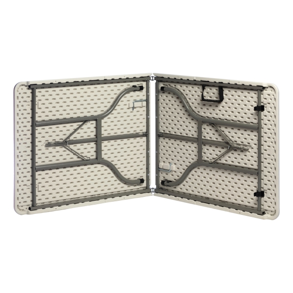 Mesa Plegable 1.80 Mt Tipo Maletín O Valija Camping Lusqtoff - Imagen 6