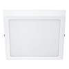 Downlight Cuadrado Led 18w 1300lm 210mm Luz Cálida