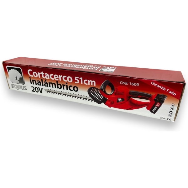 Cortacerco Inalámbrico 20v Equus 51cm A Bateria - Imagen 2