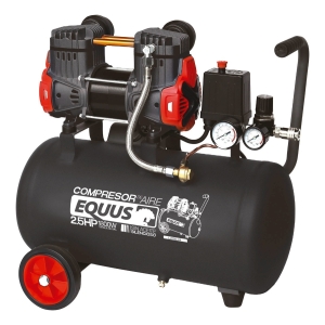 Compresor Sin Aceite Silencioso 2,5hp 24l Equus