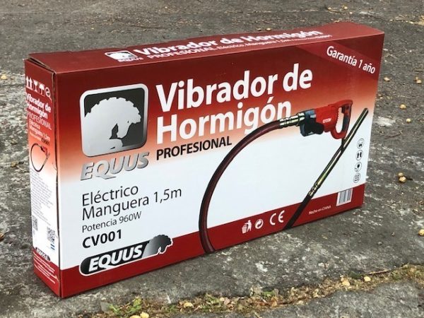 Vibrador De Hormigon Equus 960w Profesional - Imagen 2