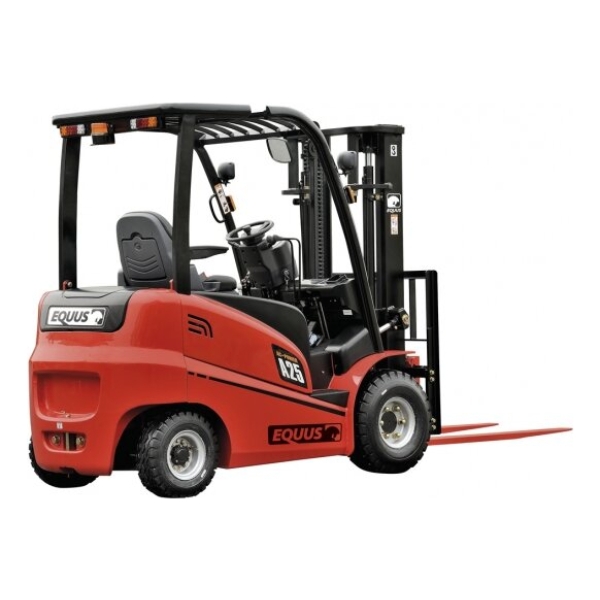 Autoelevador Eléctrico 2ton Torre Triple 4.8m Equus - Imagen 2