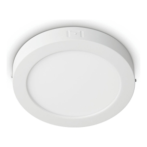 Plafón Redondo Led 12w 900lm O161mm Luz Fría