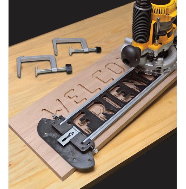Kit De Fabricacion De Letreros Router Singpro Milescraft - Imagen 6