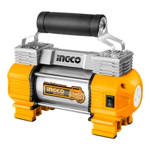 Compresor Auto 12 Volt 18amp Uso Rudo Ingco Aac2508 120psi