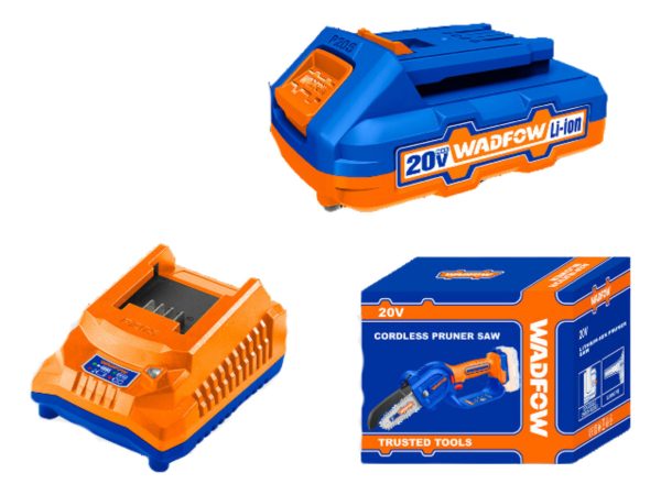 Mini Motosierra A Bateria 5 20v P20s C/1 Bat - Wclp552 Wadf - Imagen 4