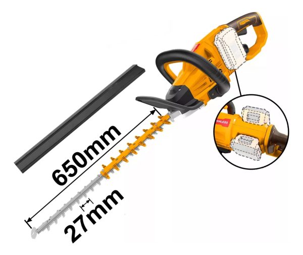 Corta Cerco 650mm 40v P20s Ingco Brushless Chtli40028 - Imagen 2