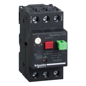 Guardamotor Magnetotérmico Riel Din Gz1 0,63-1a