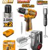 Combo Atornillador A Bateria 16v M16+ Mixer + Batidora + 2 B - Imagen 2