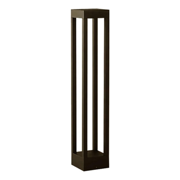 Luminaria Led Caminero Exterior 10w Cálida H:600mm