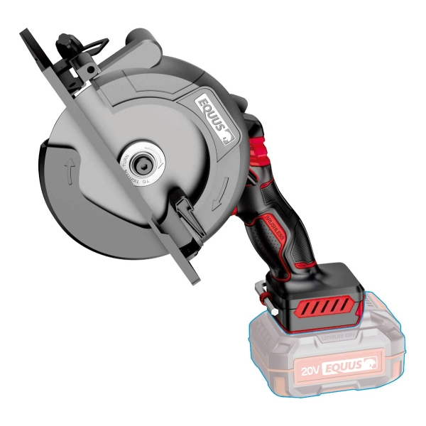Sierra Circular Inalámbrica 20v Equus 5 6000 Rpm