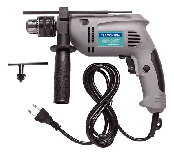 Taladro 1/2 500w Con Percutor - Tramontina Th0102 - Imagen 2