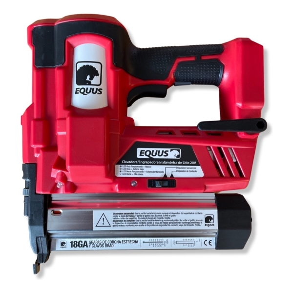 Clavadora Grapadora Inalámbrica 20v Equus - Imagen 6