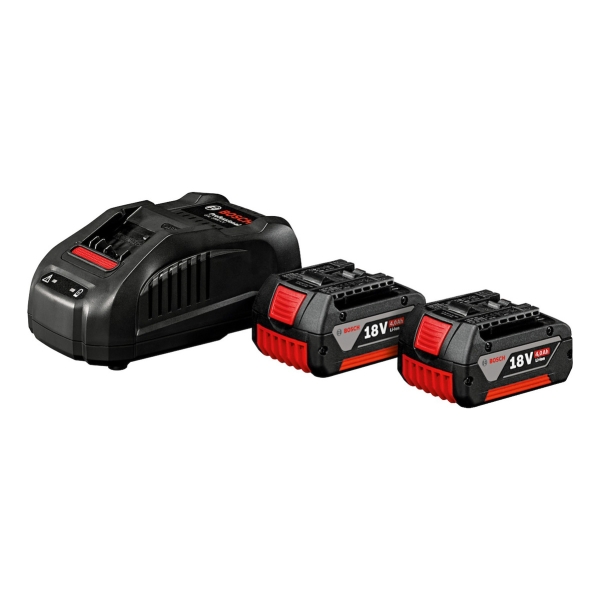 Combo X 2 Bateria Bosch 18v 4.0 Ah + Cargador Gal 1880