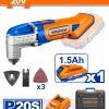 Herramienta Multifuncion A Bat 20v P20s C/ Bat Carg Wadfow - Imagen 2