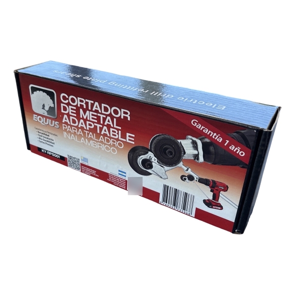 Cortador De Metal Adaptable Equus Para Taladro Inalámbrico A - Imagen 3