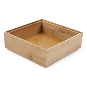 Cajón Organizador En Bambú 15 X 15cm.