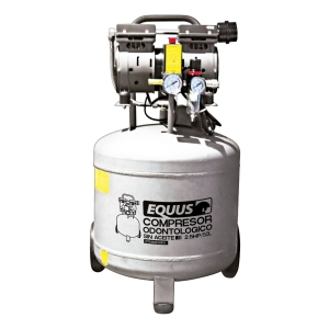 Compresor Odontológico Equus 50 Litros Sin Aceite 2,5 Hp