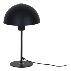 Portátil De Mesa En Metal Negro Vintage Hongo O20cm