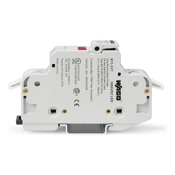 Portafusible 10x38mm Para Fotovoltaica