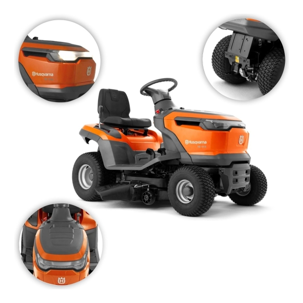Cortadora De Césped Husqvarna Ts114 De 14,8 Cv Corte Tracto - Imagen 2