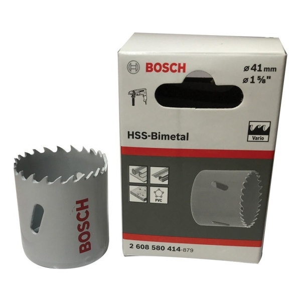 Sierra Copa 41mm Bimetálica Bosch Hss - 1-5/8