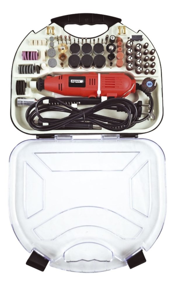 Juego Mini Torno 135w Con Accesorios (108pcs) Equus - Imagen 2