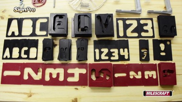 Kit De Fabricacion De Letreros Router Singpro Milescraft - Imagen 3
