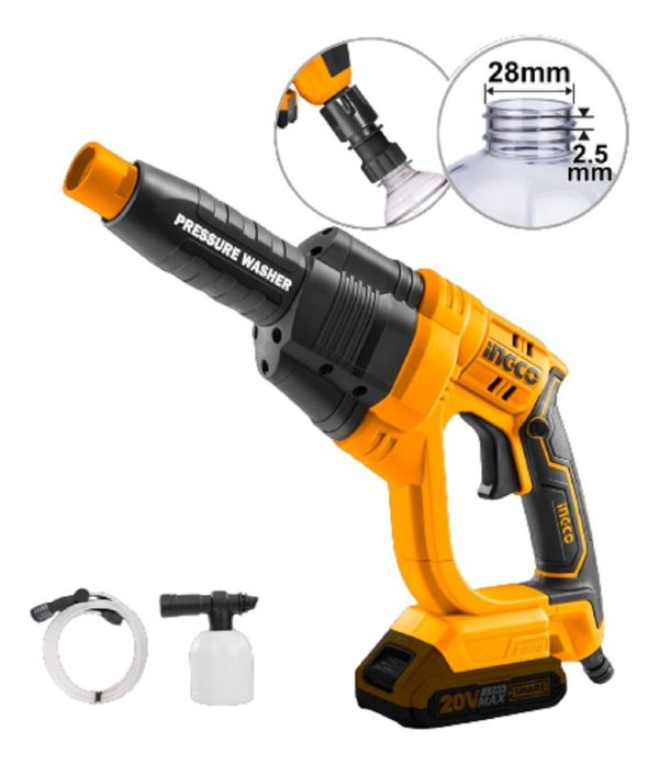 Hidrolavadora A Bateria 20v P20s Sin Bat Sin Cargador - Imagen 3