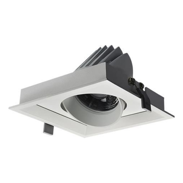 Embutido Movil De Techo Blanco 24w 3000k - Nv0462