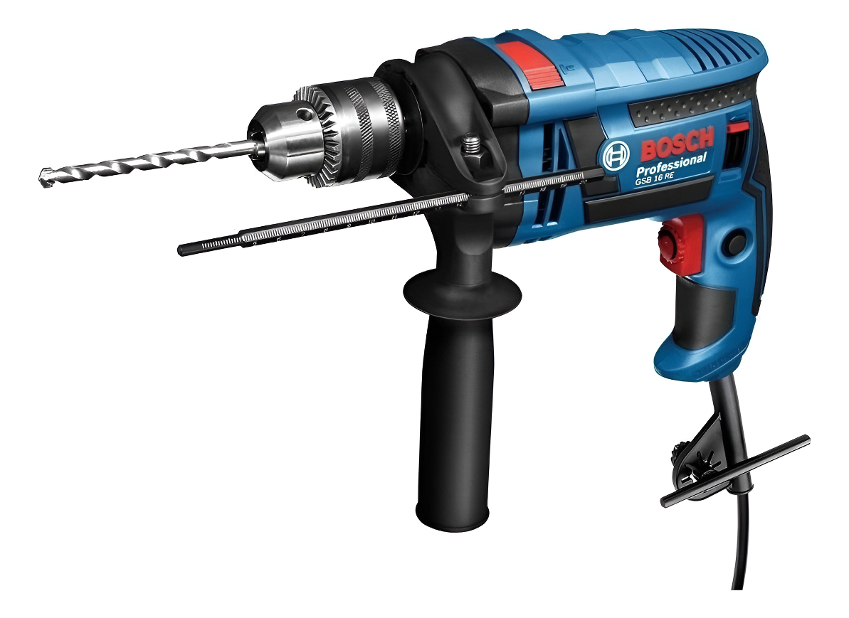 Taladro Eléctrico Percutor Y Destornillador Bosch Gsb16re -